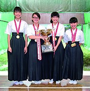 栗ヶ沢中 優勝メンバー