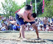 伝統の富勢八朔相撲