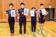 柏市スポーツ少年団秋季第11回小中学生卓球親善オープン大会