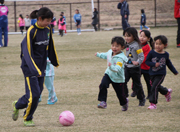 柏市女子サッカークリニック模様