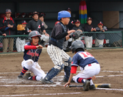 第40回我孫子市スポーツ少年団交流野球大会決勝