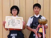 千葉県なぎなた大会の小・中学生上級の部